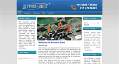 Desktop Screenshot of network-zone.in